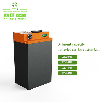 Paket Baterai Lithium OEM LiFePO4 72V 40Ah 50Ah 60V 20Ah 50Ah baterai skuter listrik